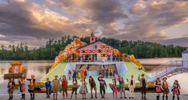 Seebühne Kriebstein: Zuschaun sollte man